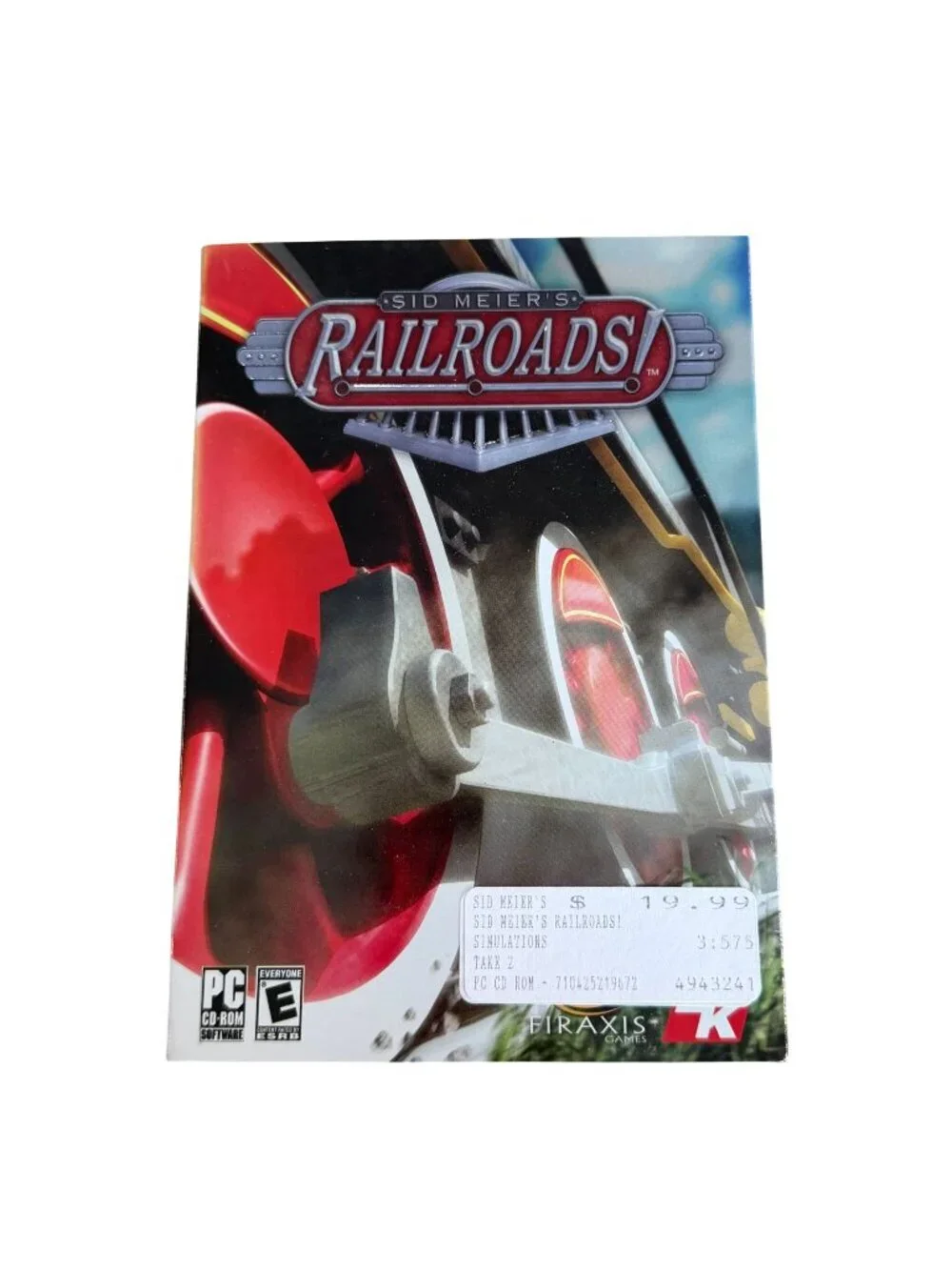 Sid Meiers Railroads PC CD-ROM New Sealed Simulation Game Firaxis